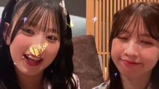 Nagano Serika, Tokunaga Remi (AKB48/Instagram Live/2025.06.10)