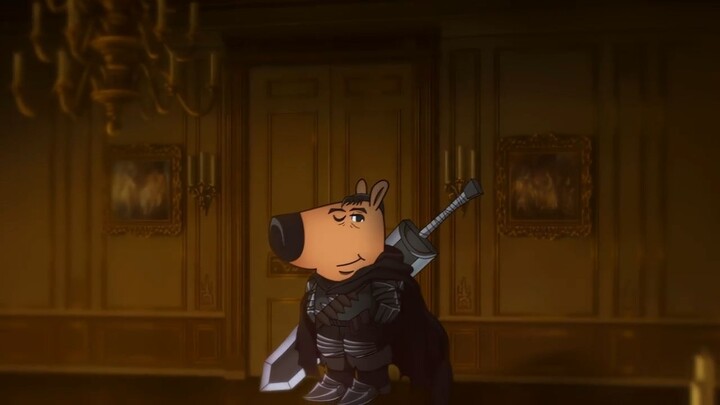 Chill Guy, but it's Guts from BERSERK