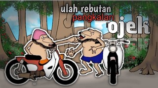 ulah rebutan pangkalan ojek