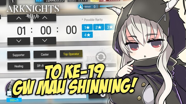 Hampir 5 Tahun Belum Punya Shinning, Moment dapat TO lagi - Arknights Indonesia