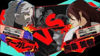 P4U2　マーガレットvs美鶴　最強のコンボキャラ美鶴