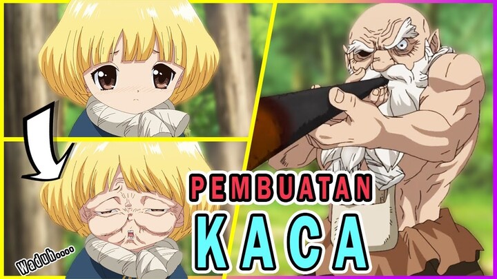 Pembuatan Kaca dan Kakek Berotot Kaseki | Dr Stone Episode 11 #Review