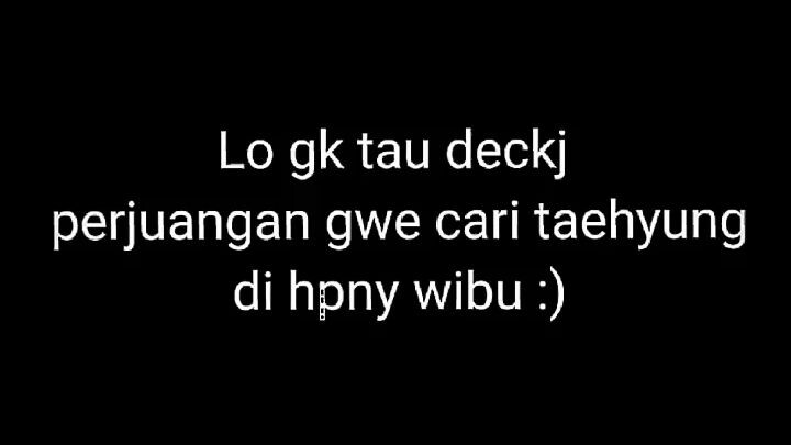 GUGEL NOLAK TAEHYUNG?!!HOI CUG ππ