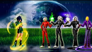 Kof Mugen Boss Leona Vs Super Ash Team¡¡¡