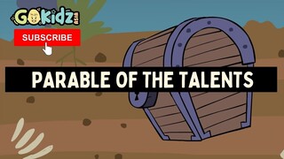 PARABLE OF THE TALENTS | Bible Story for Kids