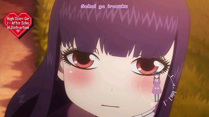 High Score Girl.  Ending 🎼🎶🎶