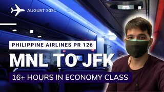 Pandemic Flight Review: Manila to New York PR126 | Philippine Airlines MNL to JFK August 2021