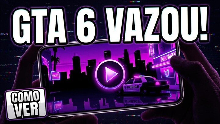 Como Assistir o Vazamento do GTA 6 (Video Real do Gameplay)