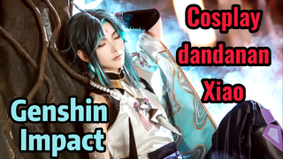 Cosplay dandanan Xiao Genshin Impact