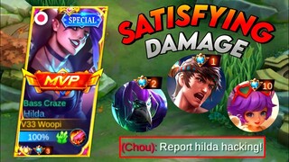 HILDA SATISFYING DAMAGE AGAINTS TOP SUPREME ENEMY!?🔥 | MLBB