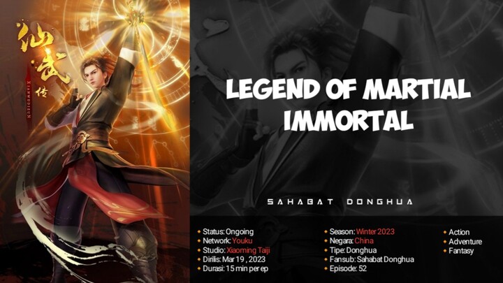 Legend Of Martial Immortal Episode 63 | 1080p Sub Indo