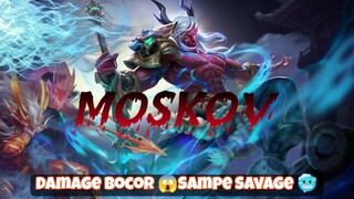 Moskov!! Sekali Dorong ke Tembok 🧱 🥶 Musuh Auto Jadi Wallpaper 😭🤯