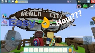 How to go to sky isle in Realm City!!! | BlockMan Go