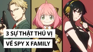 3 Sự Thật Thú Vị Về Bộ Anime Spy x Family 🔎