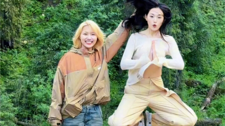 سفر مع صديقتي التي ما عادت قادرة على القفز...