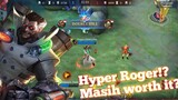 Nyobain hyper roger!? apakah worth it dimeta sekarang!? | Mobile Legends