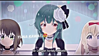 Ketika yuna pertama kali pake baju gaun bangsawan hasilnyah..🤩 || Jedag Jedug Anime