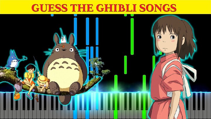 Can you Guess That Ghibli Songs? - Anime Songs Quiz