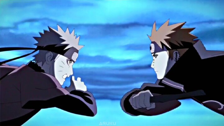 Naruto VS Pain# Konoha hampir punah..