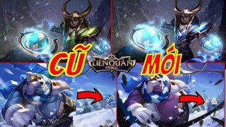 17 Vị Tướng Đã Từng Được THAY ẢNH NỀN Trong Liên Quân Mobile - So Sảnh Ảnh Cũ Mới | VietClub Gaming