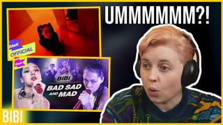 REACTION to BIBI - BAD SAD AND MAD MV & SPECIAL CLIP on 1THEK