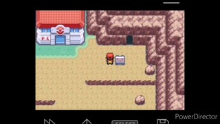 Pokemon Rusty (John GBA Lite) from Mt Moon Tunnel Entrance to Cerulean City.
