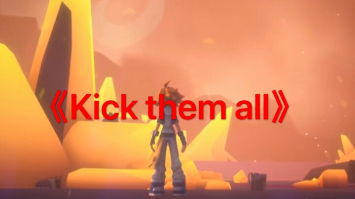 Kim's solo song - "Kick them all"