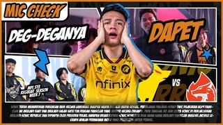 DEG-DEGAN NYA DAPET - MIC CHECK ONIC VS AURA MPL-ID SEASON 13 WEEK 7
