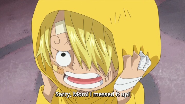 Sanji mother death 😢😢😢