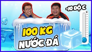 Thử Thách Ngâm Mình Trong 100kg Nước Đá Cùng Ichi TV | Challenges Ice |  Warzone Vlogs