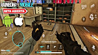 BETA ABIERTA DE RAINBOW SIX MOBILE EN iOS Y ANDROID | PODRÁN JUGAR TODOS!