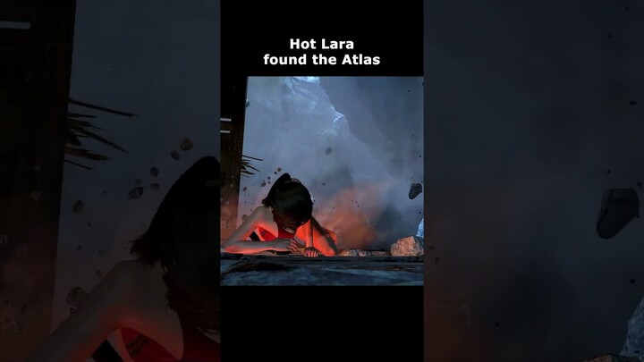 Sexy Lara found the Secrets of the Atlas #shorts