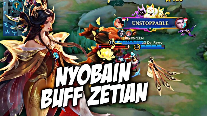 NYOBAIN BUFF ZETIAN!! KALIAN SUKA BUILD SEPERTI INI ATAU FULL DAMAGE?! - Mobile Legends
