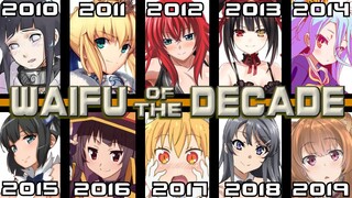 WAIFU OF THE DECADE AWARDS (Over 200 Waifus!)