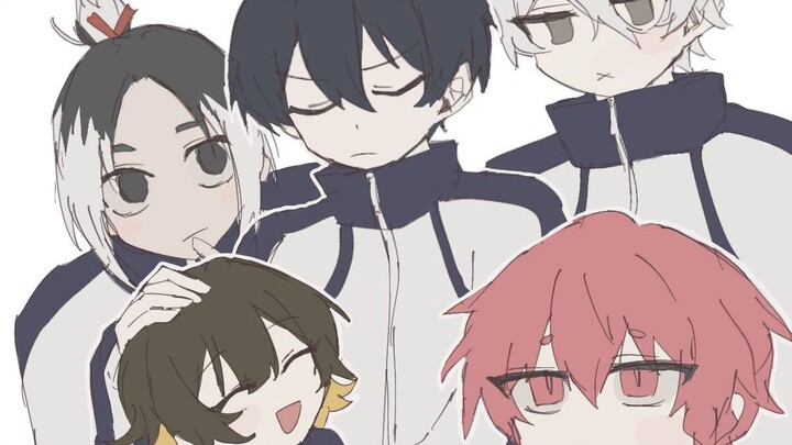 【What Blue Prison/Revised Handwriting】※No CP/Contains comic plot