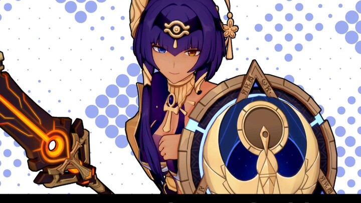 What if we add special effects elements to Genshin Impact?