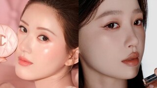 มันเป็นโฆษณาเครื่องสำอางด้วย! การแต่งหน้าของ Yu Shuxin ดูเป็นธรรมชาติมากกว่าของ Zhao Lusi มาก โฆษณาข