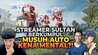 INILAH KETIKA STREAMER SULTAN PADA KUMPUL , LANGSUNG PADA PAMER SKIN ULTIMATE BARU !! - PUBG MOBILE