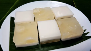 วุ้นข้าวเหนียวเปียกลำไย แช่เย็นๆ ชื่นใจ