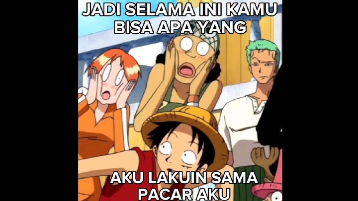 Zoro ketika senyum 🗿