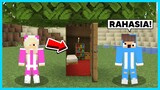 MIPAN & ZUZUZU Buat Rumah Rahasia Di Dalam Pohon Yang Besar! - Minecraft Survival