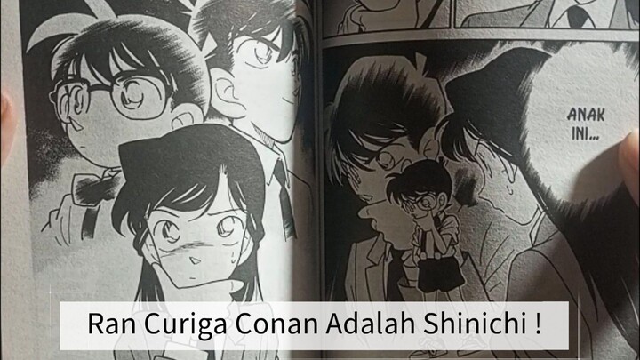 Ran Curiga Conan Adalah Shinichi : Spoiler komik Detektif Conan premium 02 #KompetisiKreasiUnggahan3