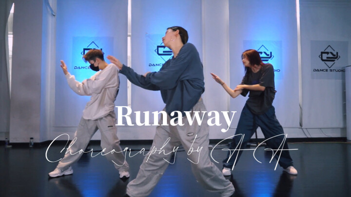 【Koreografi AA】Runaway, lanjutan gaya Jazzfunk dengan kontrol tubuh yang mendalam, tetap puitis, tet