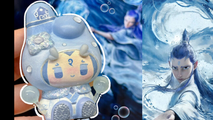 This humble girl may not be talented, but she’s drawn a cute character from the East Sea Dragon Pala