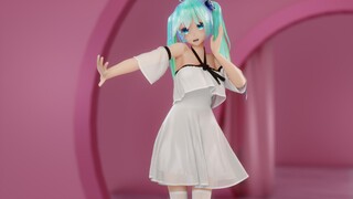 【MMD/Miku】Es krim Miku manis sekali