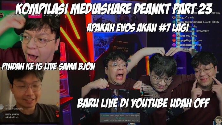 APAKAH EVOS GA LOLOS PLAYOFF LAGI BARU LIVE DI YT UDAH OFF LIVE DI IG SAMA BJON. MEDIASHARE DEANKT