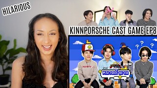 KinnPorsche cast play "GUESS THE WORD" REACTION | อนุบาลมาเฟีย | EP8 : ทายคำในหมวดคำนาม 👾