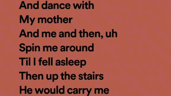 dance with my father
