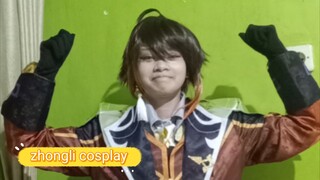 zhongli cosplay