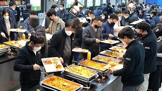 오픈전 대기줄! 2000인분 대량 조리 현장! 역대급 한식뷔페 Korean buffet with 2000 visitors per day / Korean street food